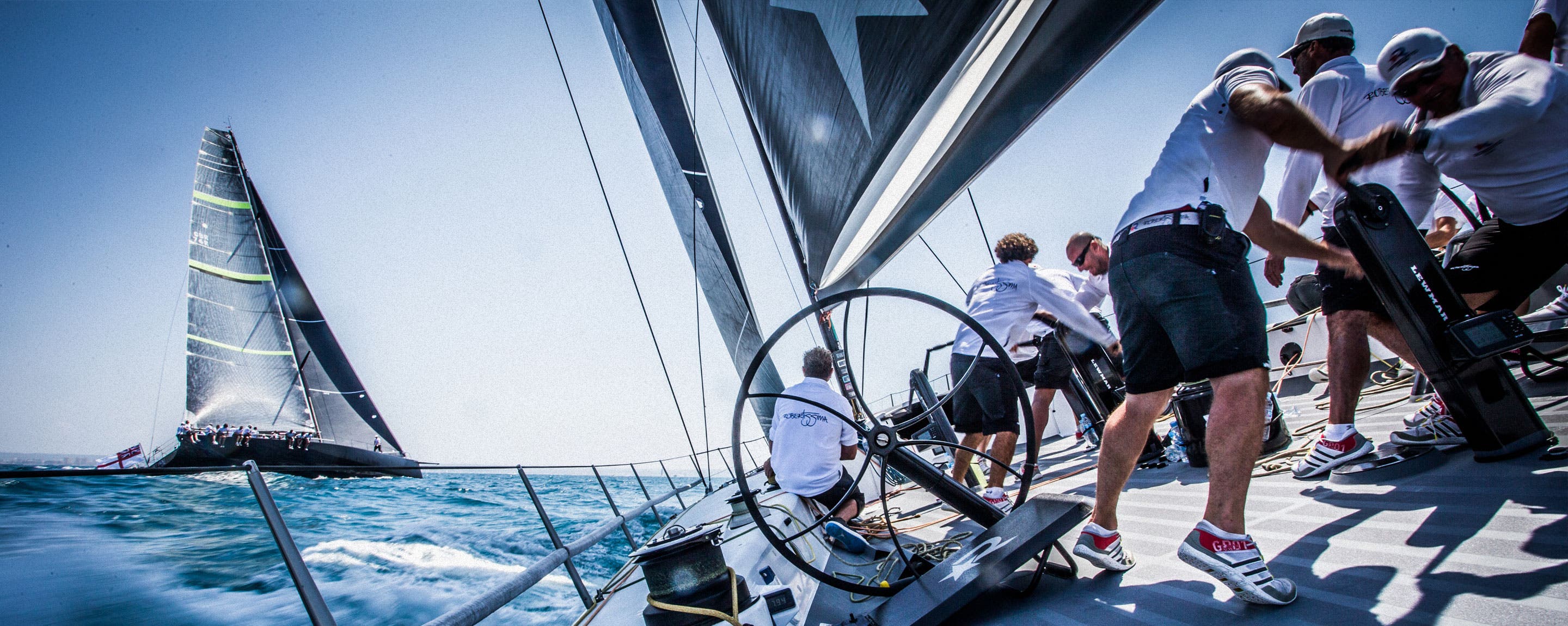 Équipes de voile en compétition