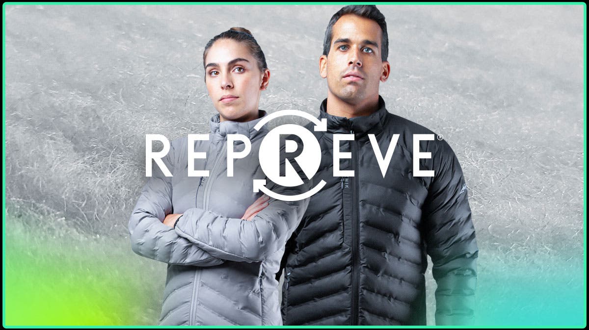 Une fibre issue de plastique recyclé : Repreve®