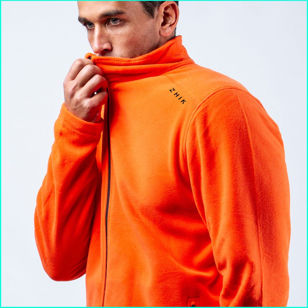 Polaire recyclée Zhik à fermeture éclair intégrale